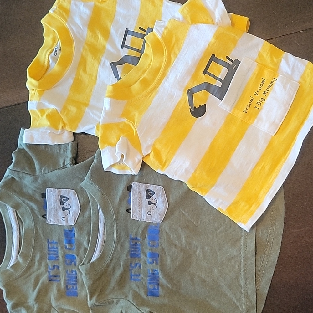 4 Short Sleeve T Shirts